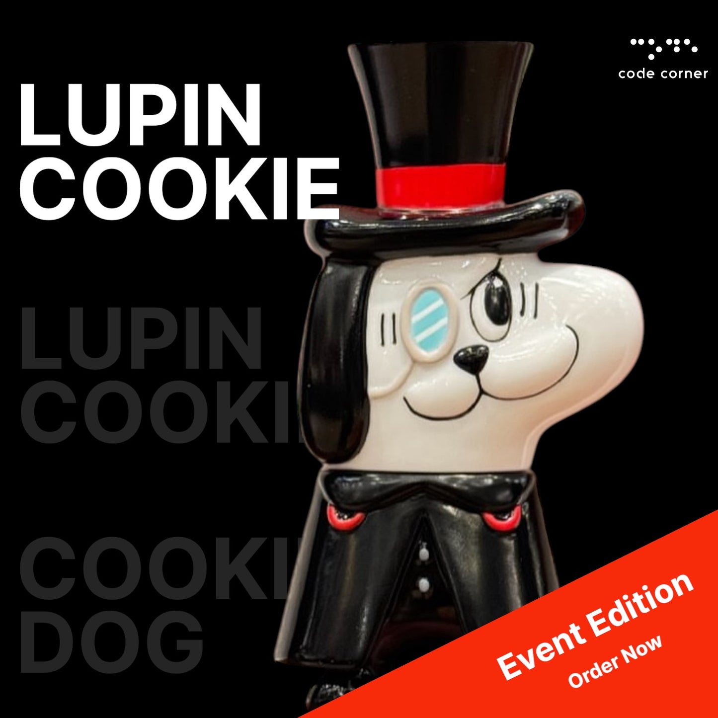 LUPIN cookie dog