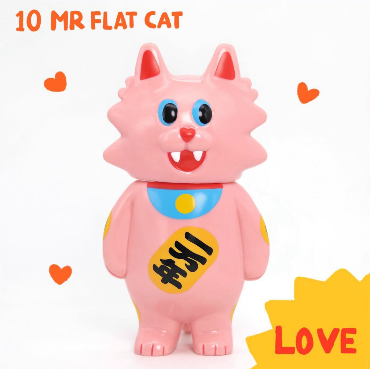 Club Babo Mr Flat Cat - LOVE