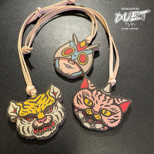 Izumonster leather charm (Random - 7types)